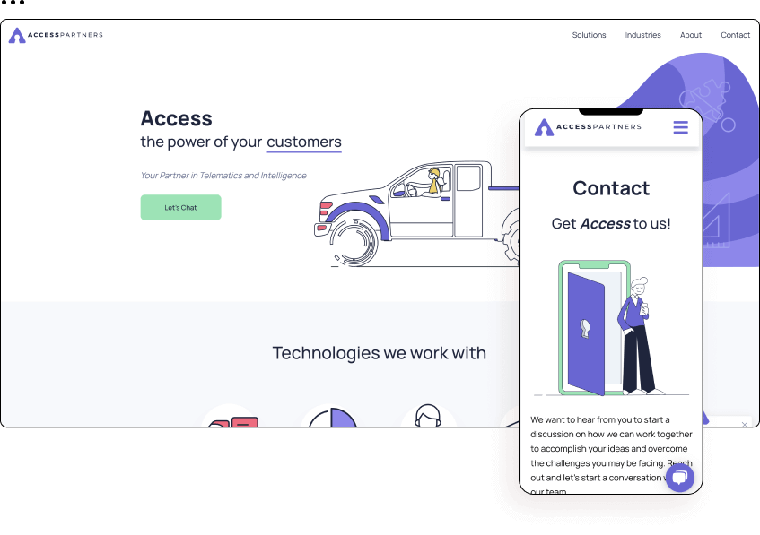 Web Design Mockup 1