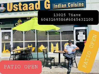 ![Ustad g indian cuisine patio open.